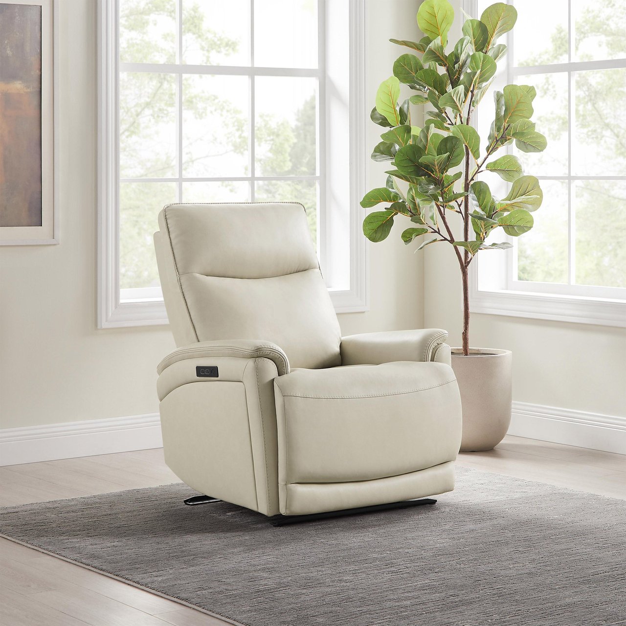 Gilman Creek Sanders Leather Power Recliner - Image 1