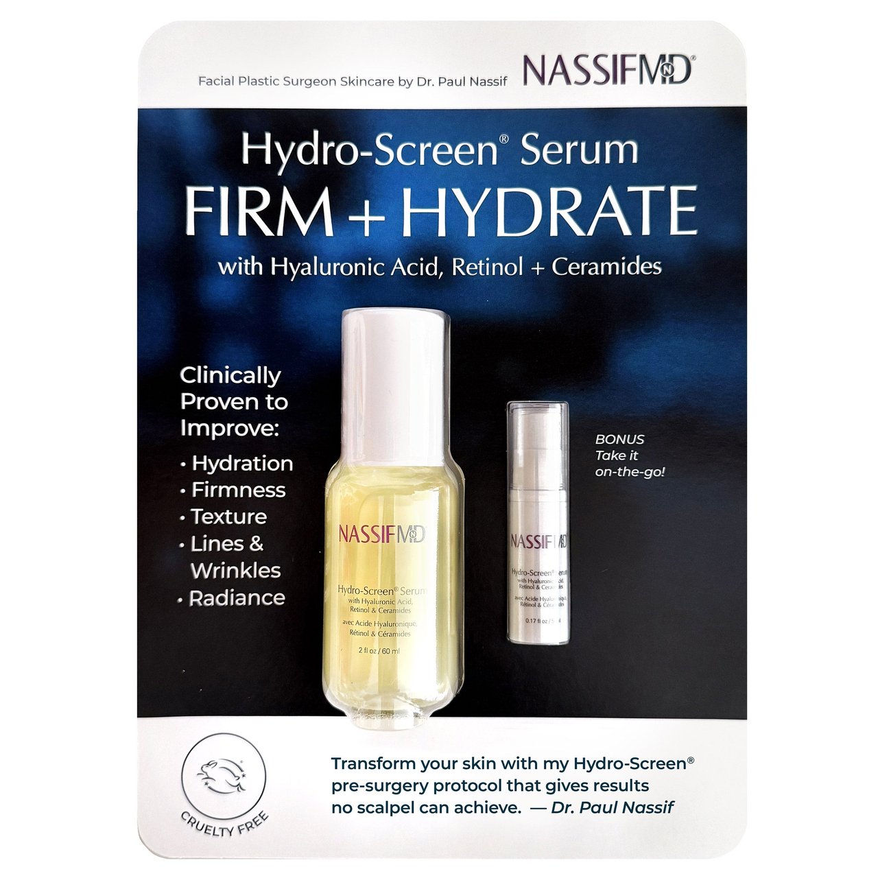 NassifMD Hydro-Screen Hydrating Serum - Image 1