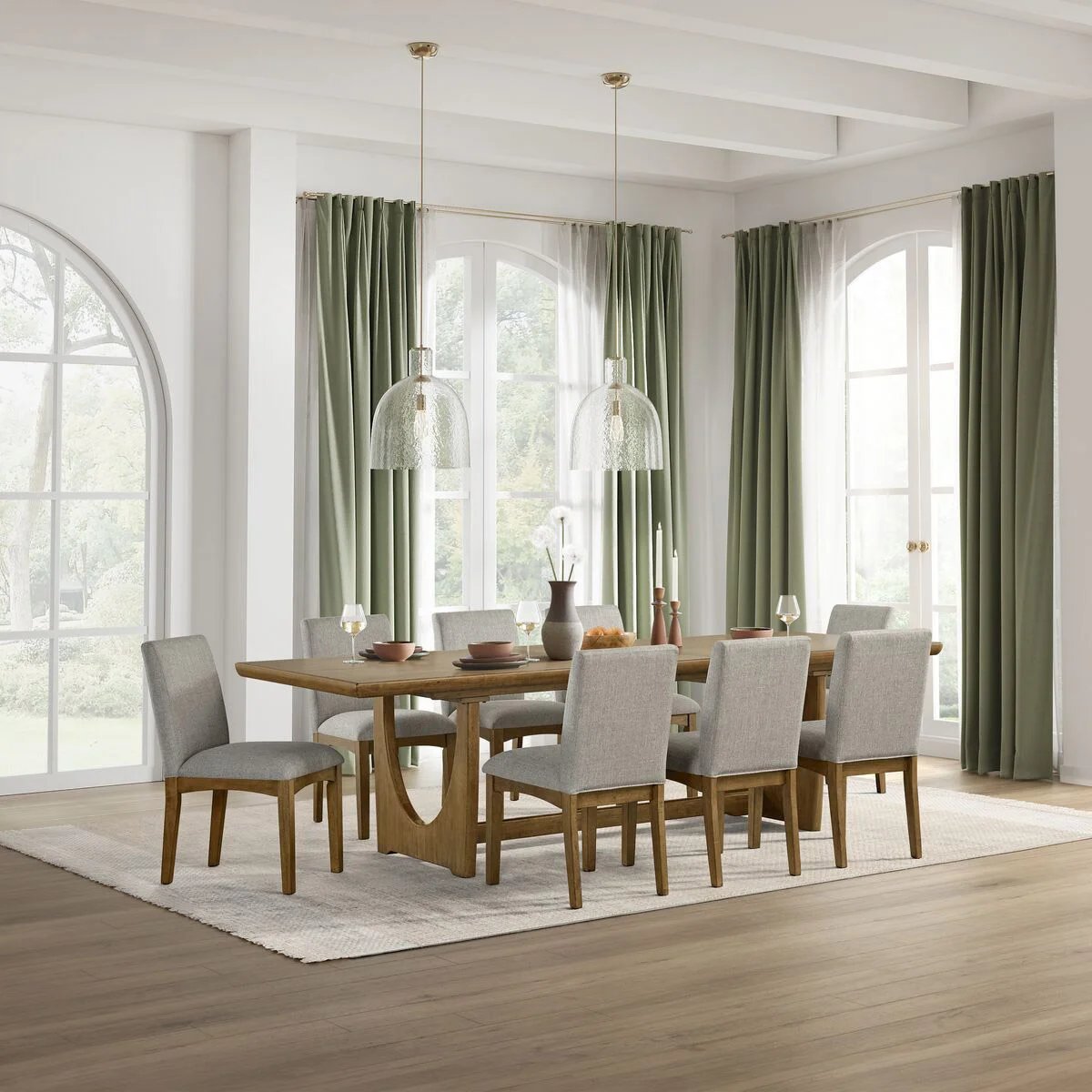 Thomasville Carmel Valley 9-Piece Dining Set - Image 1