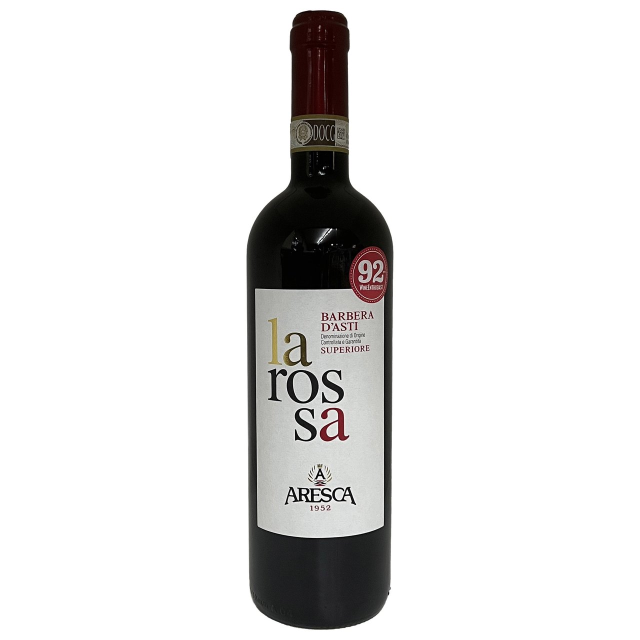 Aresca Barbera d'Asti Superiore La Rossa Italy 750 mL - Image 1