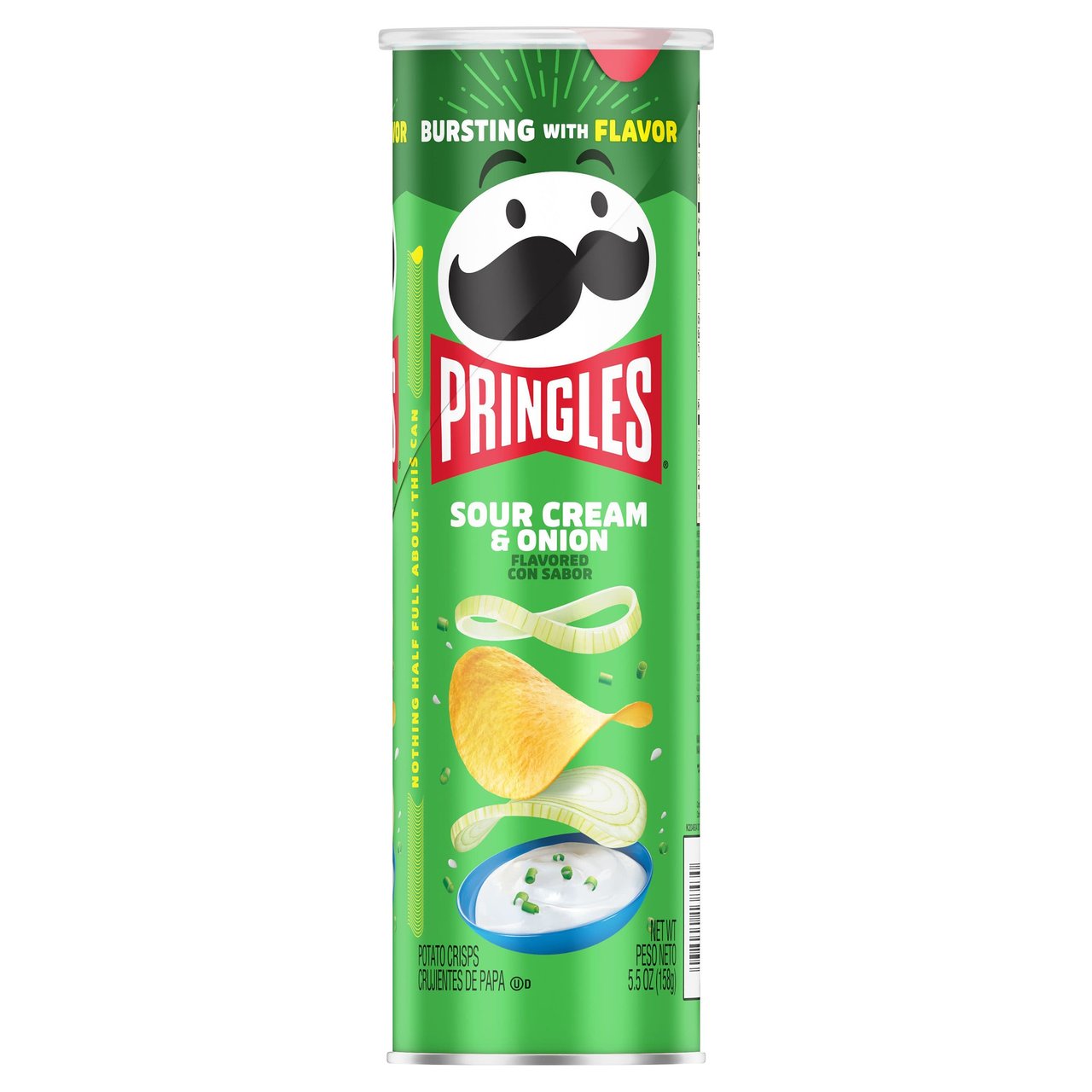 Pringles Sour Cream & Onion 14/5.57 oz - Image 1