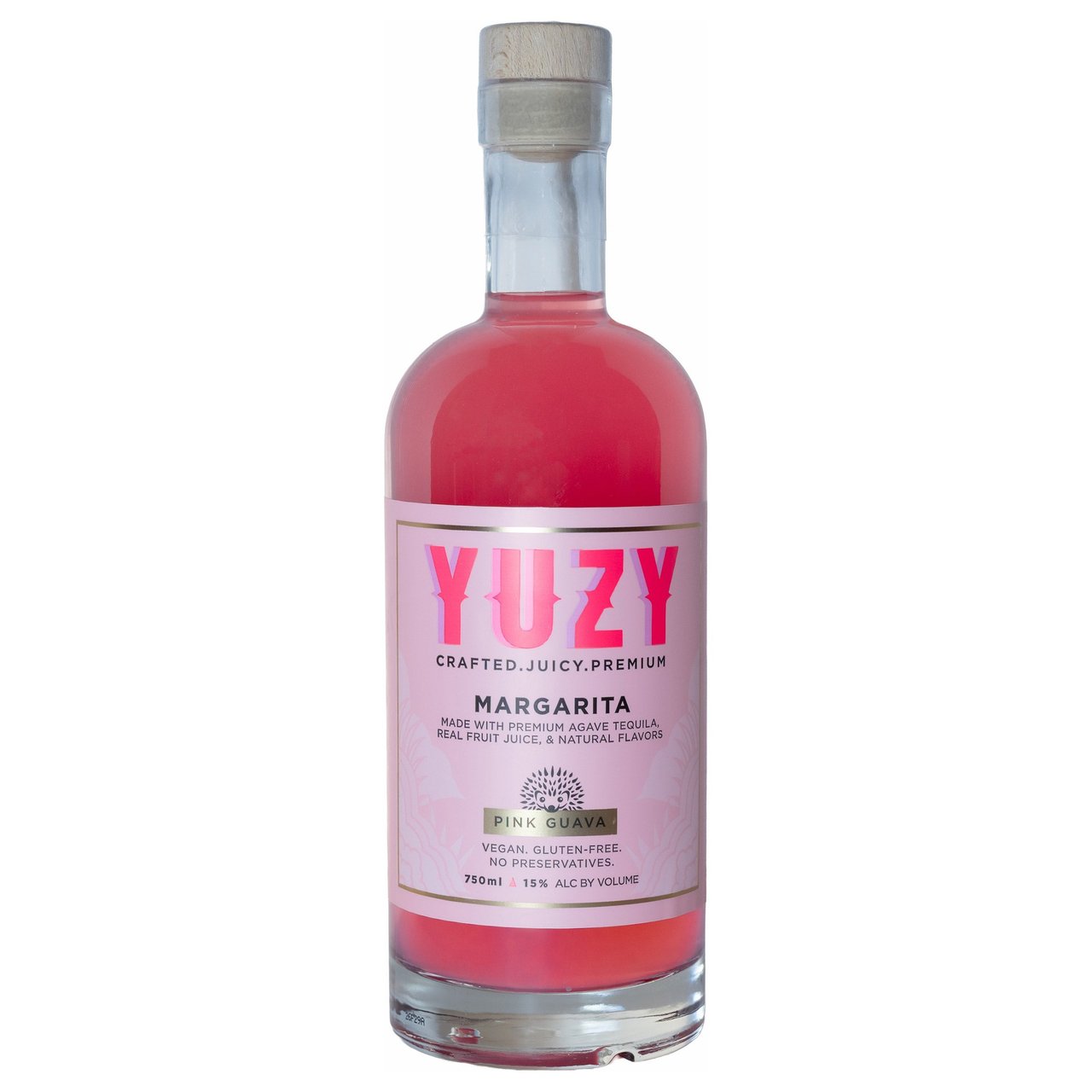 Yuzy Pink Guava Margarita Mexico 750ML - Image 1