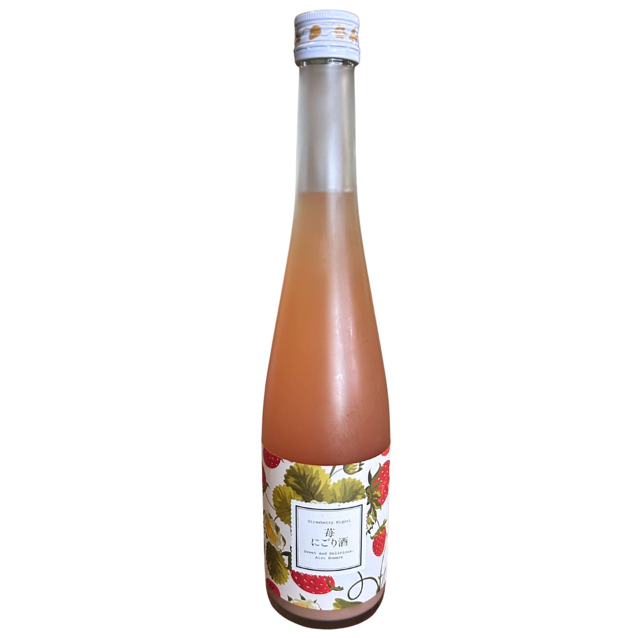 Homare Strawberry Nigori Sake Japan 500ML - Image 1