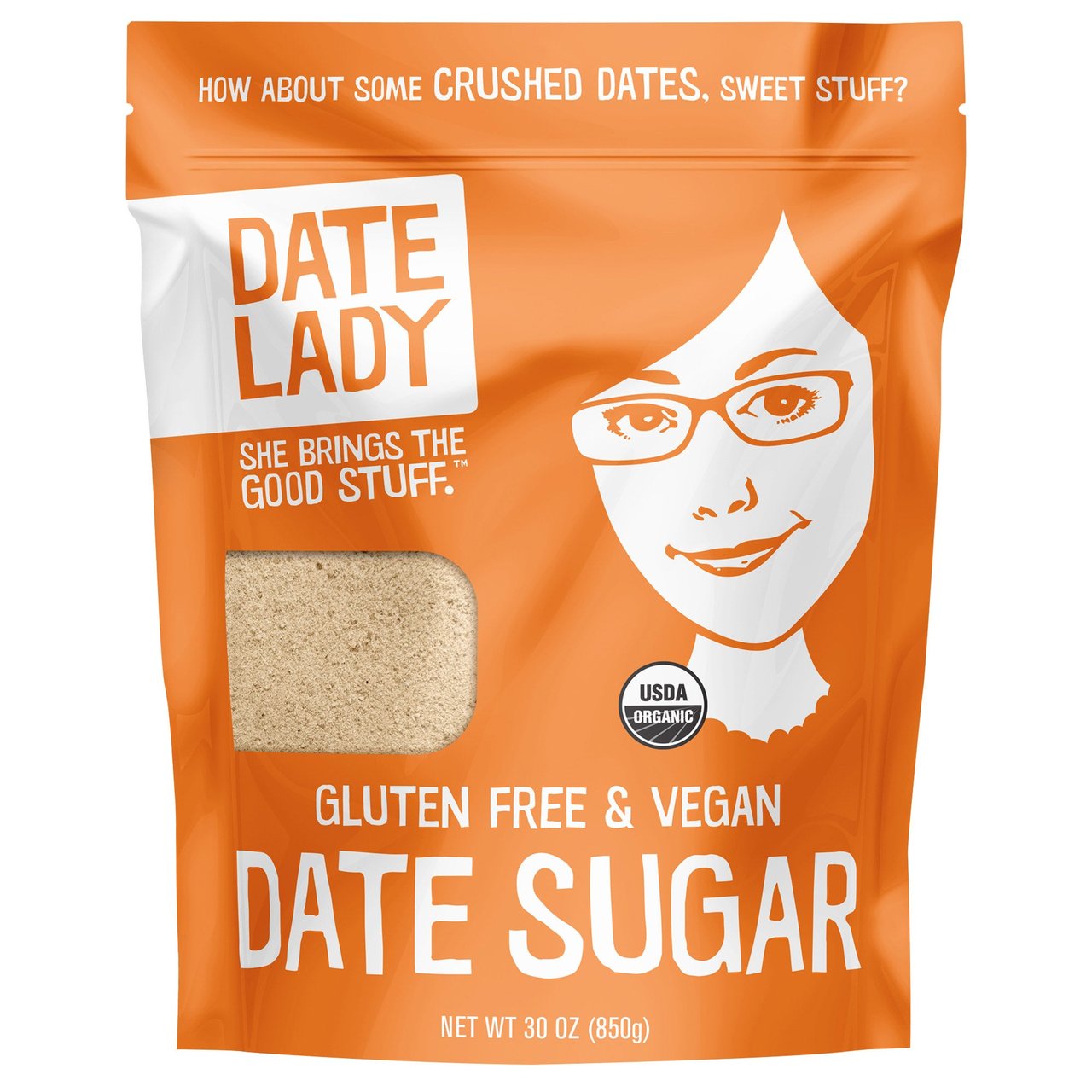 Date Lady Date Sugar 30 oz - Image 1