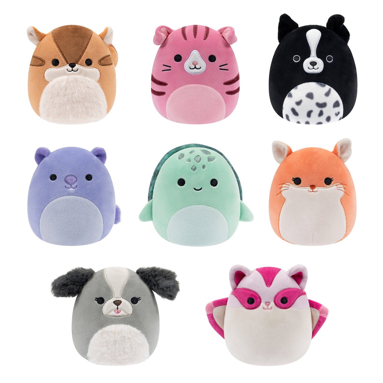 5" Squishmallows 8-Pack Fall Critters - Image 1