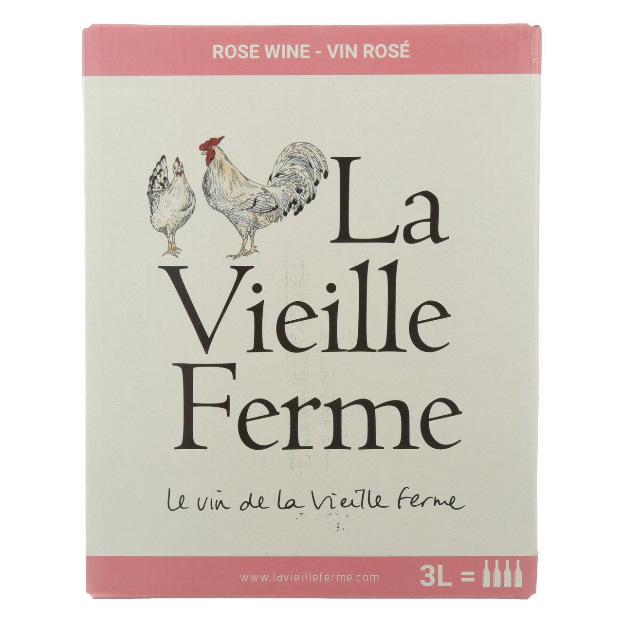 LA VIEILLE FERME ROSE BOX RHONE VALLEY, FR 3L