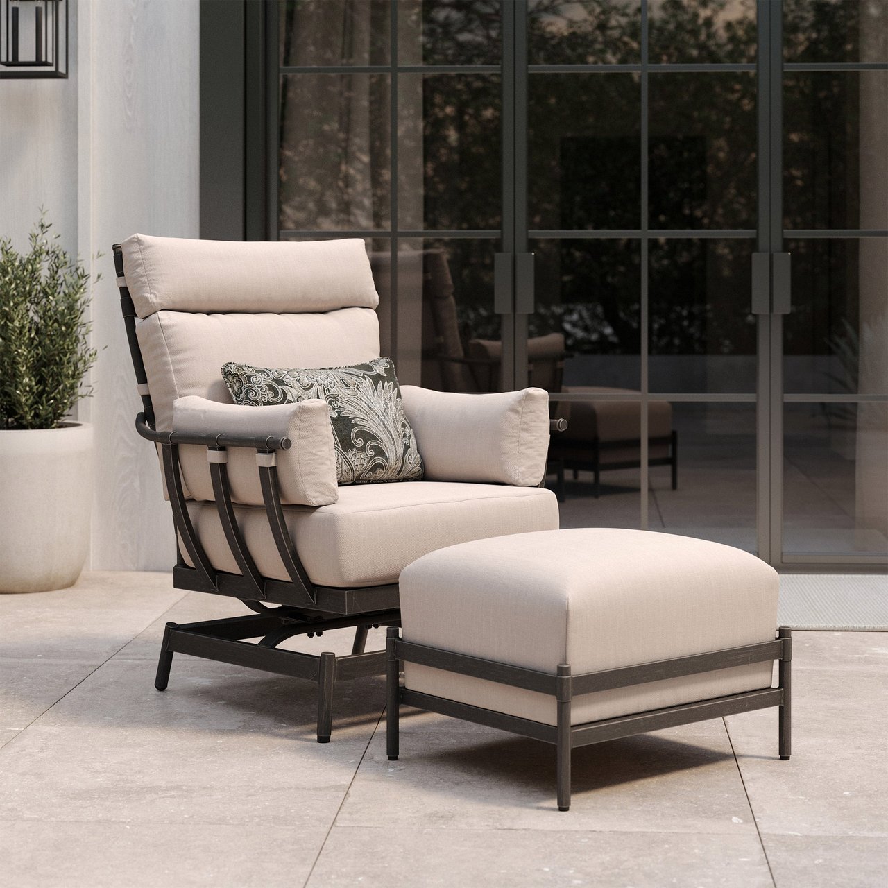 Peak Season Bridgeton 2-Piece Outdoor Patio Seating Set - Image 1