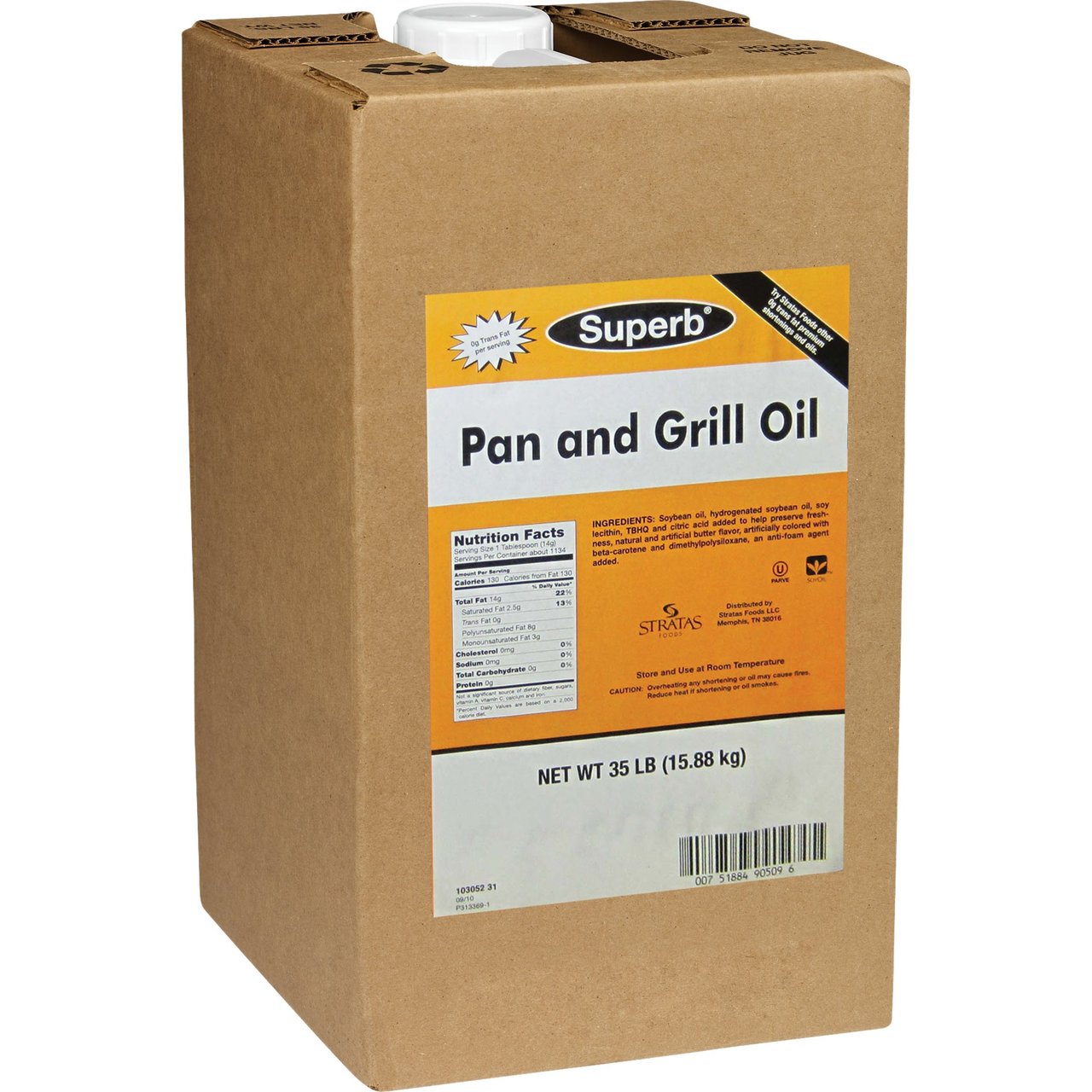 Sunrise Pan & Grill Oil 35 lb - Image 1