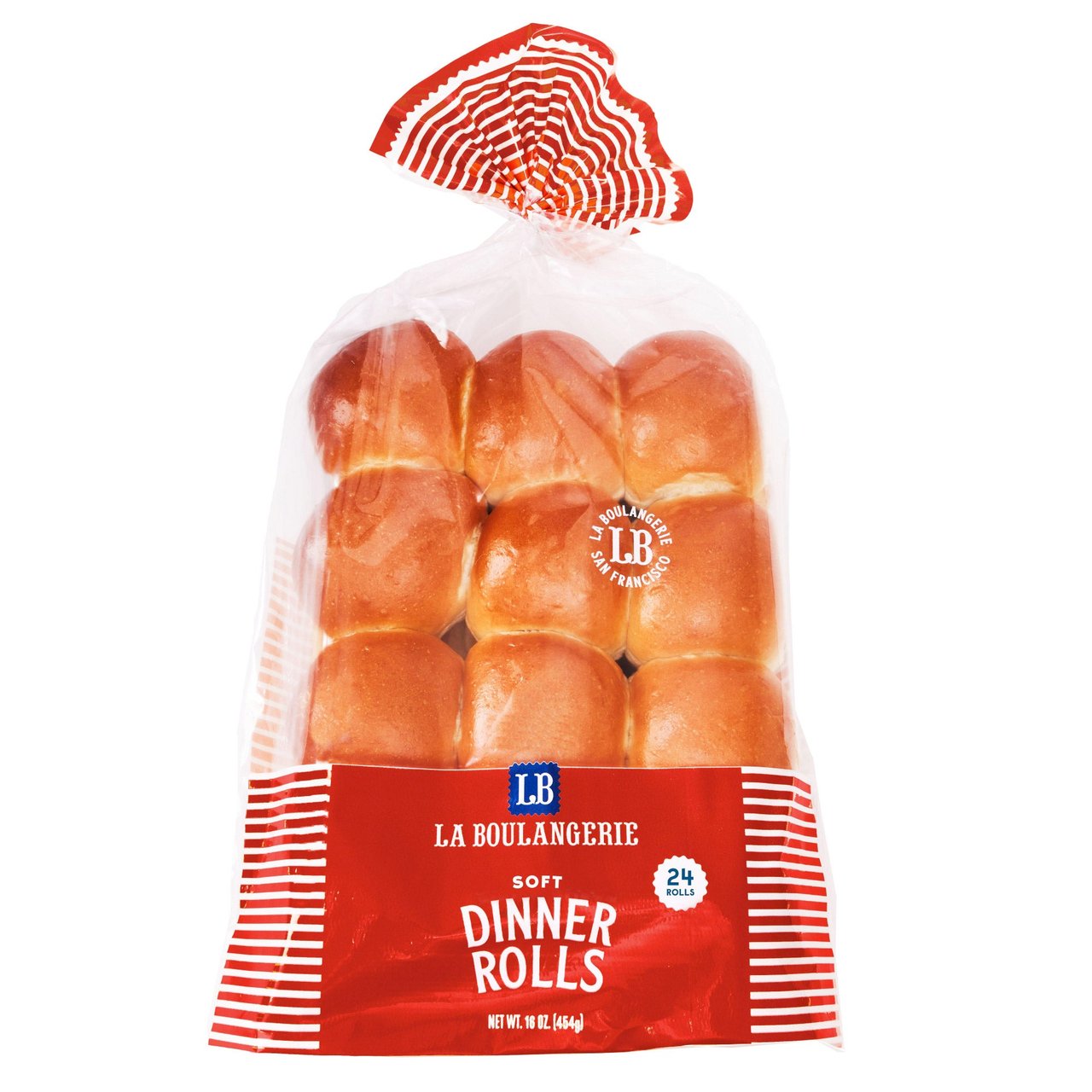 La Boulangerie Soft Dinner Rolls, 24 Count