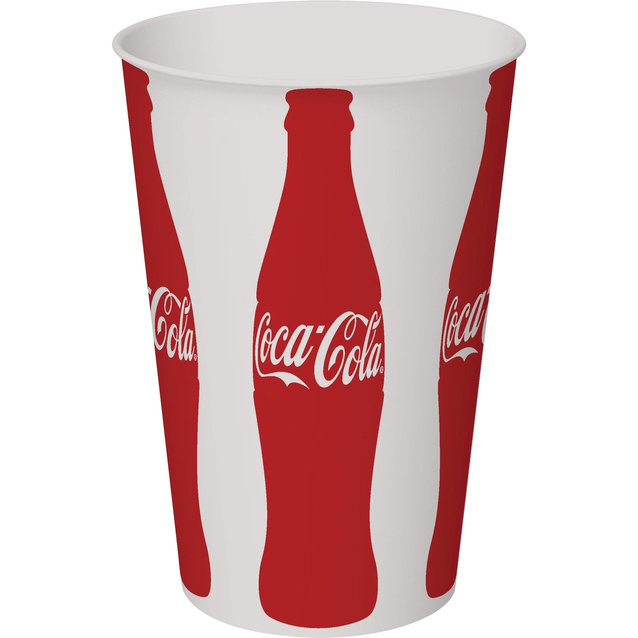 Graphic Packaging 16 oz Coke Logo Cup 600 CT DMR-16 - Image 1