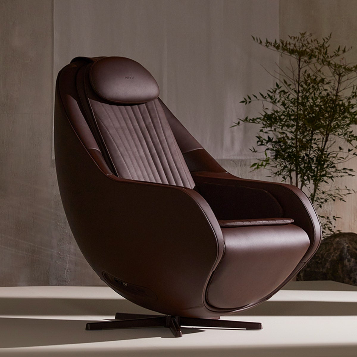 Ceragem M6 Heated Massage Chair - Dark Brown - Image 1