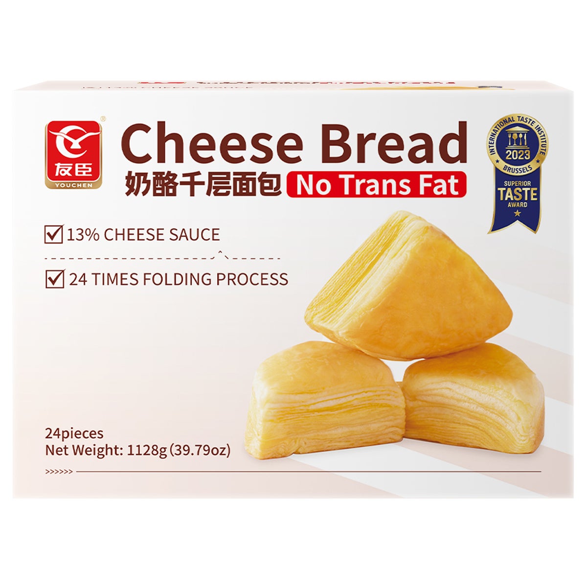Youchen Cheese Bread, 24 ct - Image 1