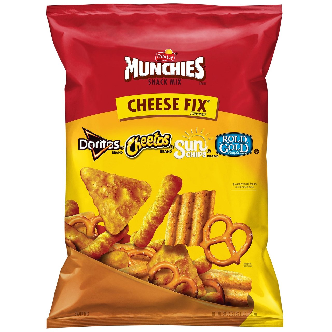 Munchies Cheese Fix Snack Mix 38 Ounce Bag - Image 1