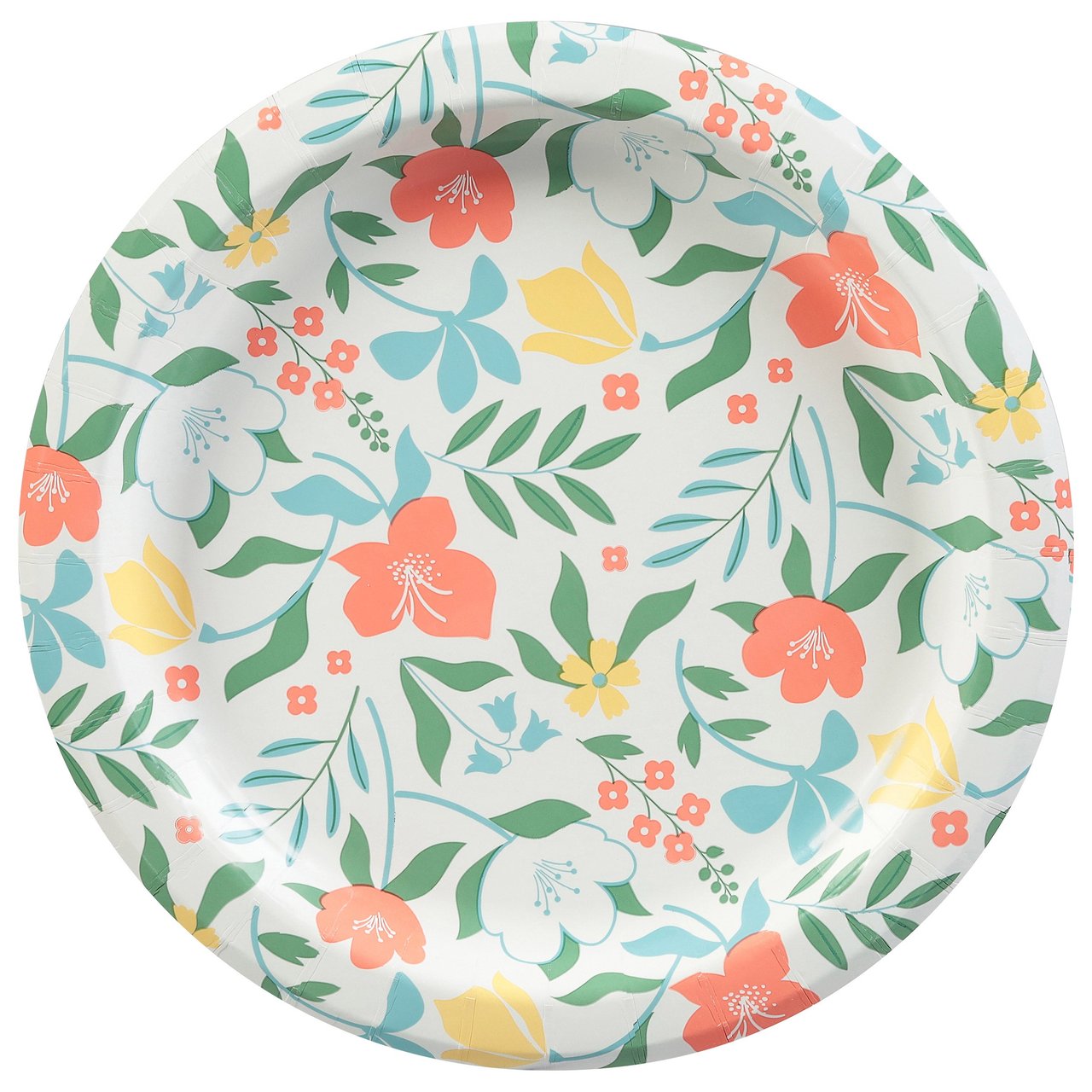 Pizazz 10" Spring Paper Plates, 100 Count - Image 1