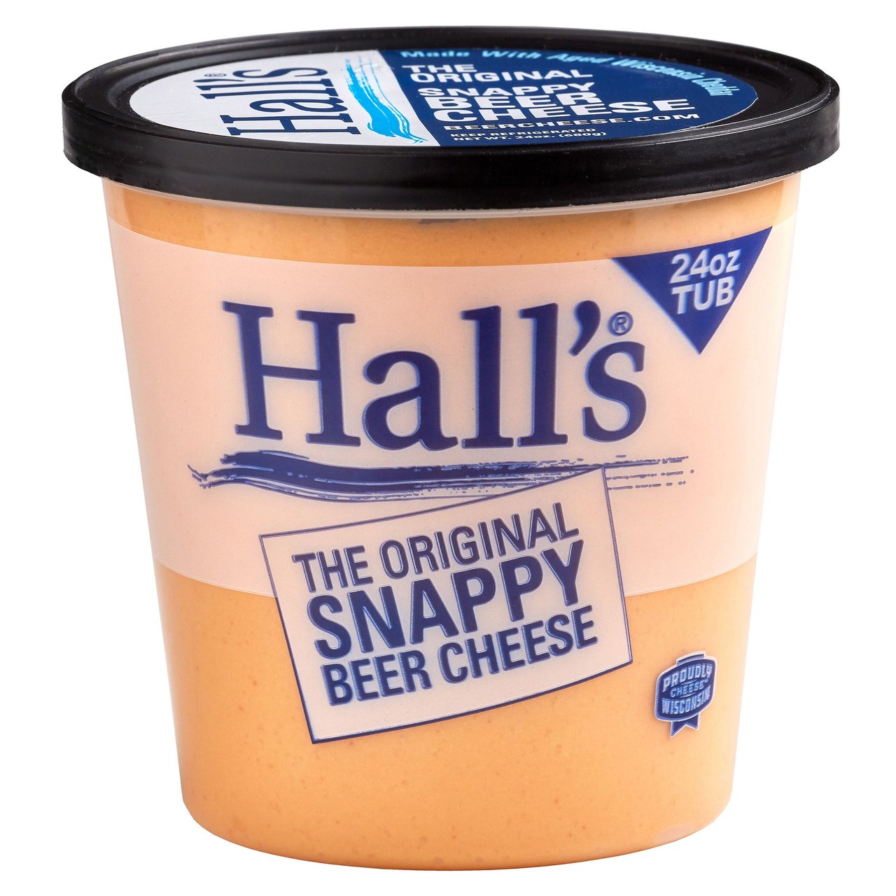Hall's Beer Cheese Spread, 24 oz Container