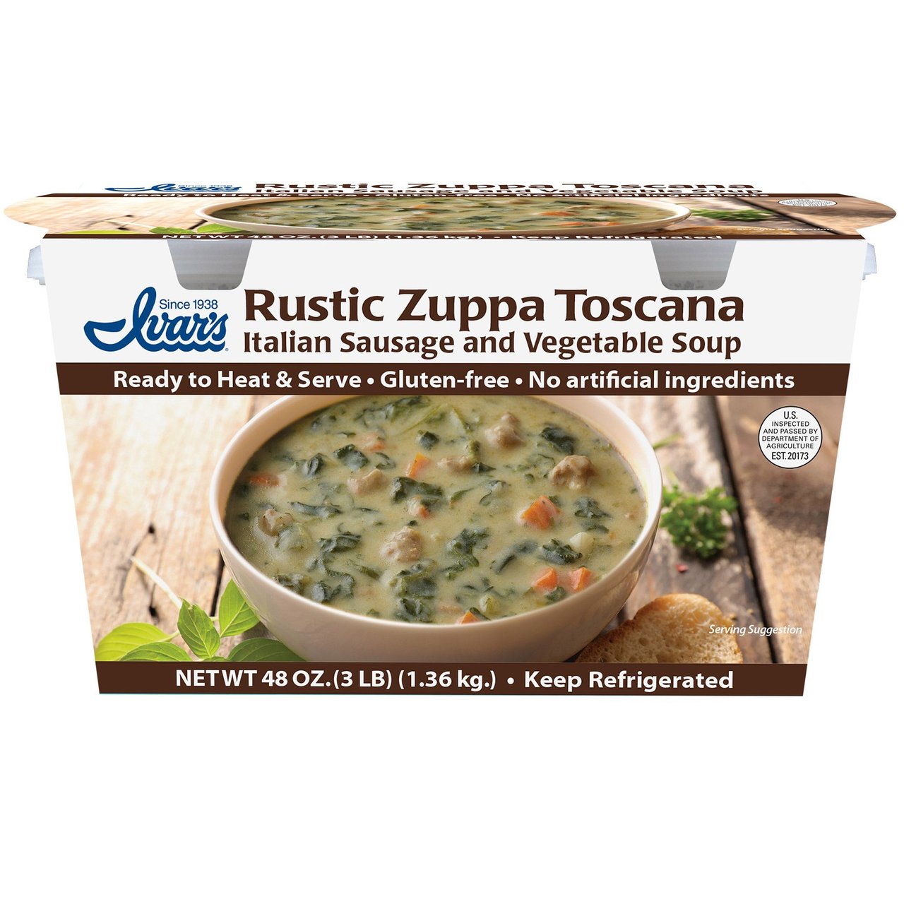 Ivar's Zuppa Toscana 2/24 oz - Image 1