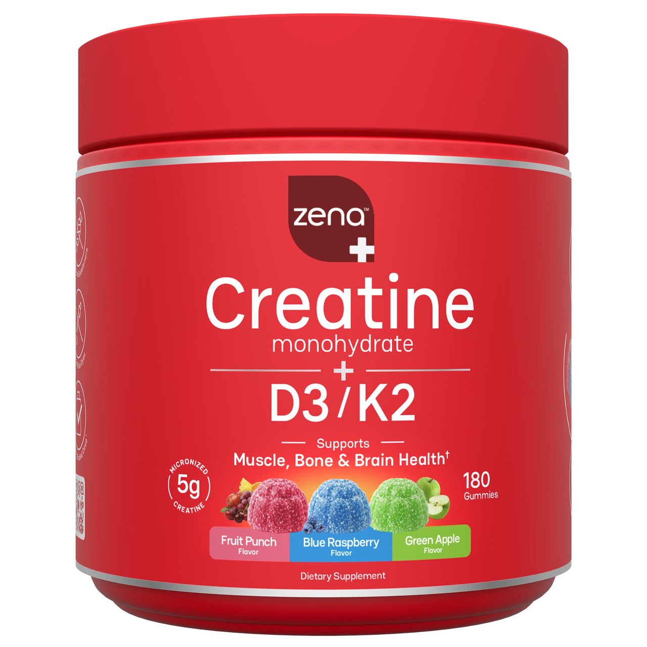 Zena Creatine Gummies + D3/K2, Variety Pack - Image 1