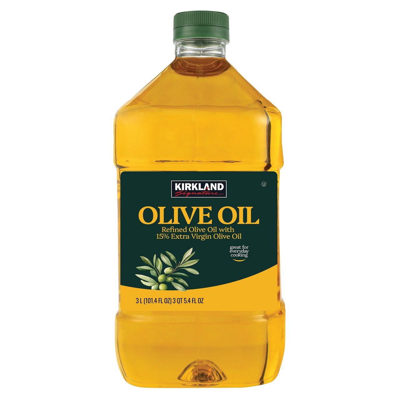 Kirkland Signature Olive Oil, 3 Liter Bottle - Image 1