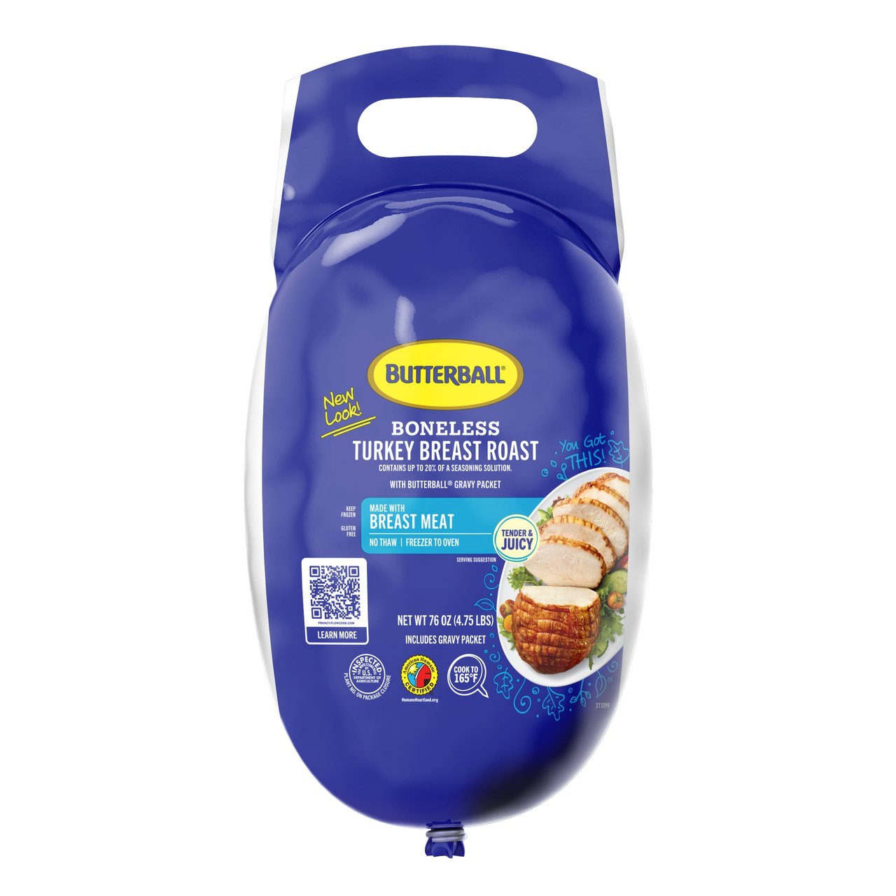 Butterball Boneless Turkey Breast 4.75 lb - Image 1