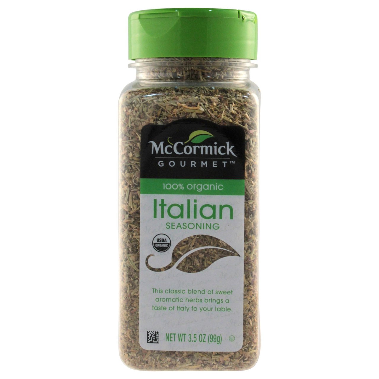 McCormick Gourmet Organic Italian Seasoning, 3.5 Ounces - Image 1