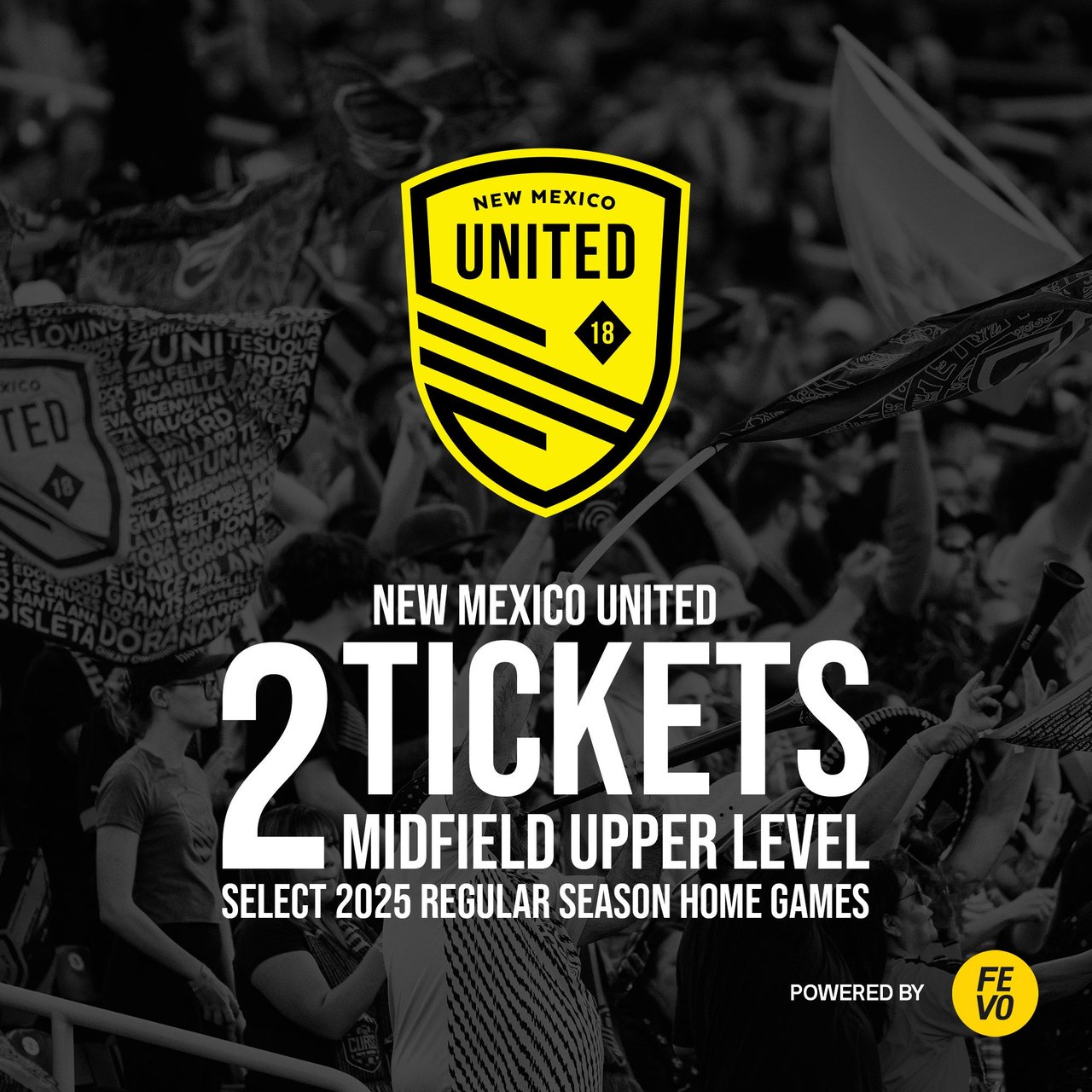 USL New Mexico United 2 Upper Level Tickets - Item Is Non-Refundable