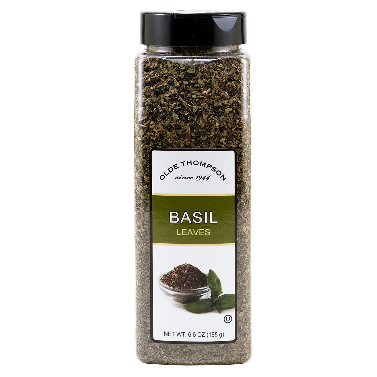 Olde Thompson Dried Basil, 6.6 oz - Image 1
