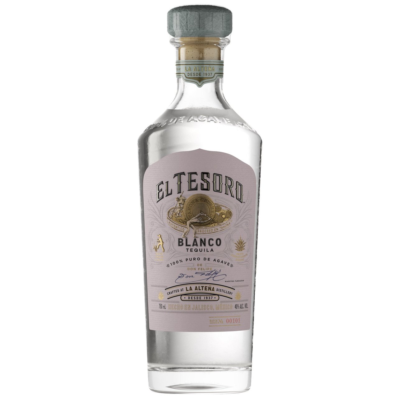 El Tesoro Blanco Tequila Mexico 750ml - Image 1