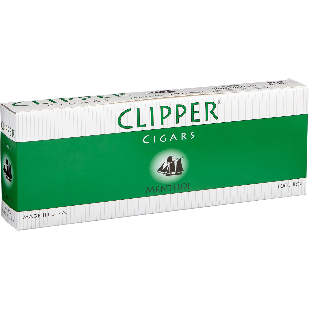Clipper Filtered Cigars Menthol 100s (10 Packs of 20)