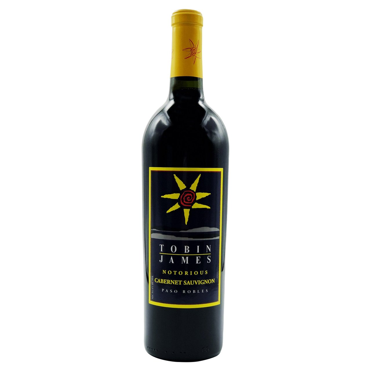 Tobin James "Notorious" Cabernet Sauvignon Paso Robles 750ML - Image 1