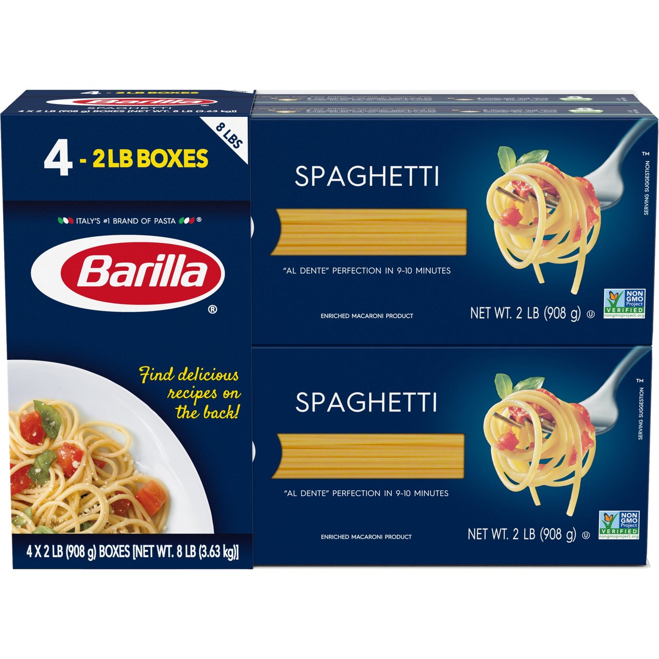 Barilla Spaghetti 4/2 lb