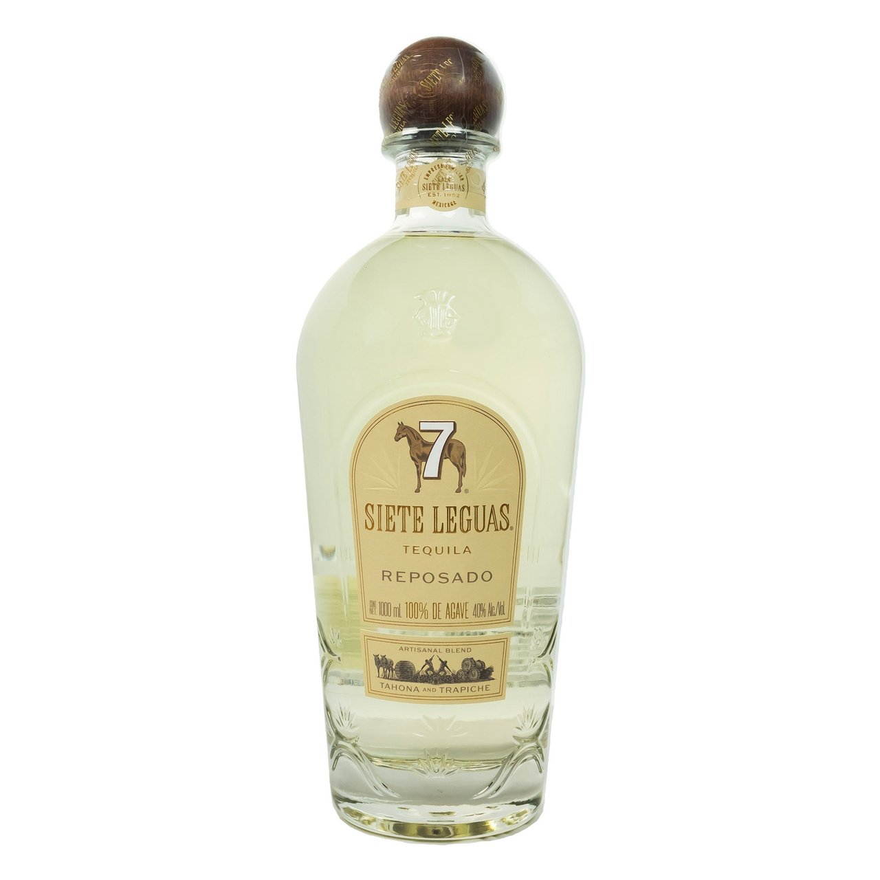 Siete Leguas Tequila Reposado Jalisco, MX 1 Liter
