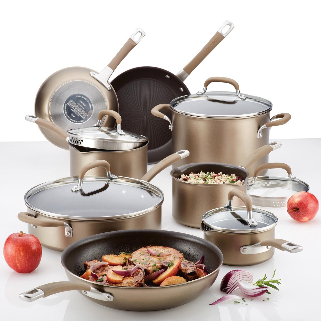 Circulon Premier Professional 13-Piece Hard Anodized Cookware Set - Image 1