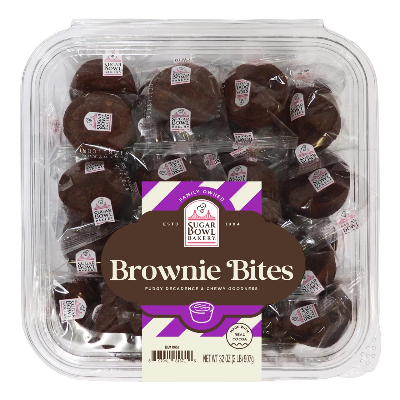 Sugar Bowl Brownie Bites 32 oz - Image 1
