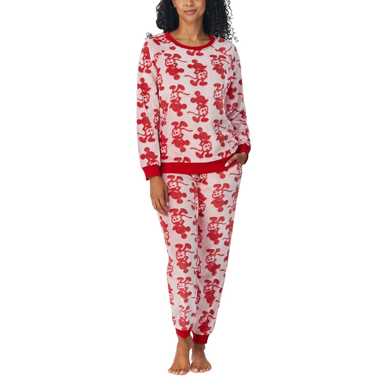 Disney Character Ladies' Fleece 2-Piece Jogger Set - Image 1