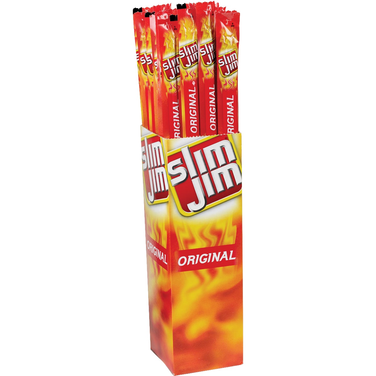 Slim Jim Original Smoked Snack Sticks, 24-Count / 0.97 oz - Image 1