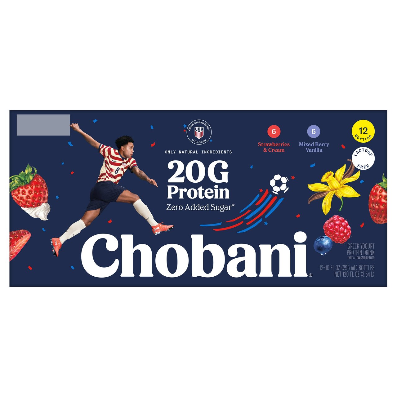Chobani Complete Greek Yogurt Protein Drink Variety Pack, 12 x 10 FL OZ - Image 1