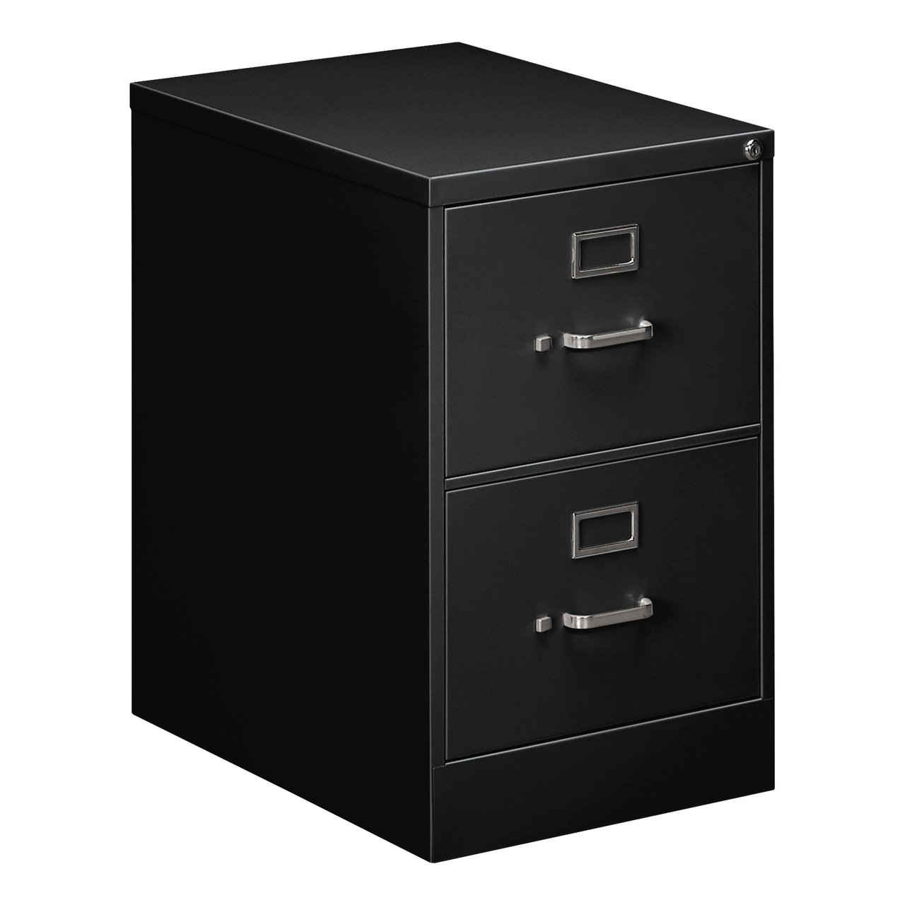 Alera 2-Drawer Vertical File Cabinet, Legal Size, Black (ALEHVF1929BL)