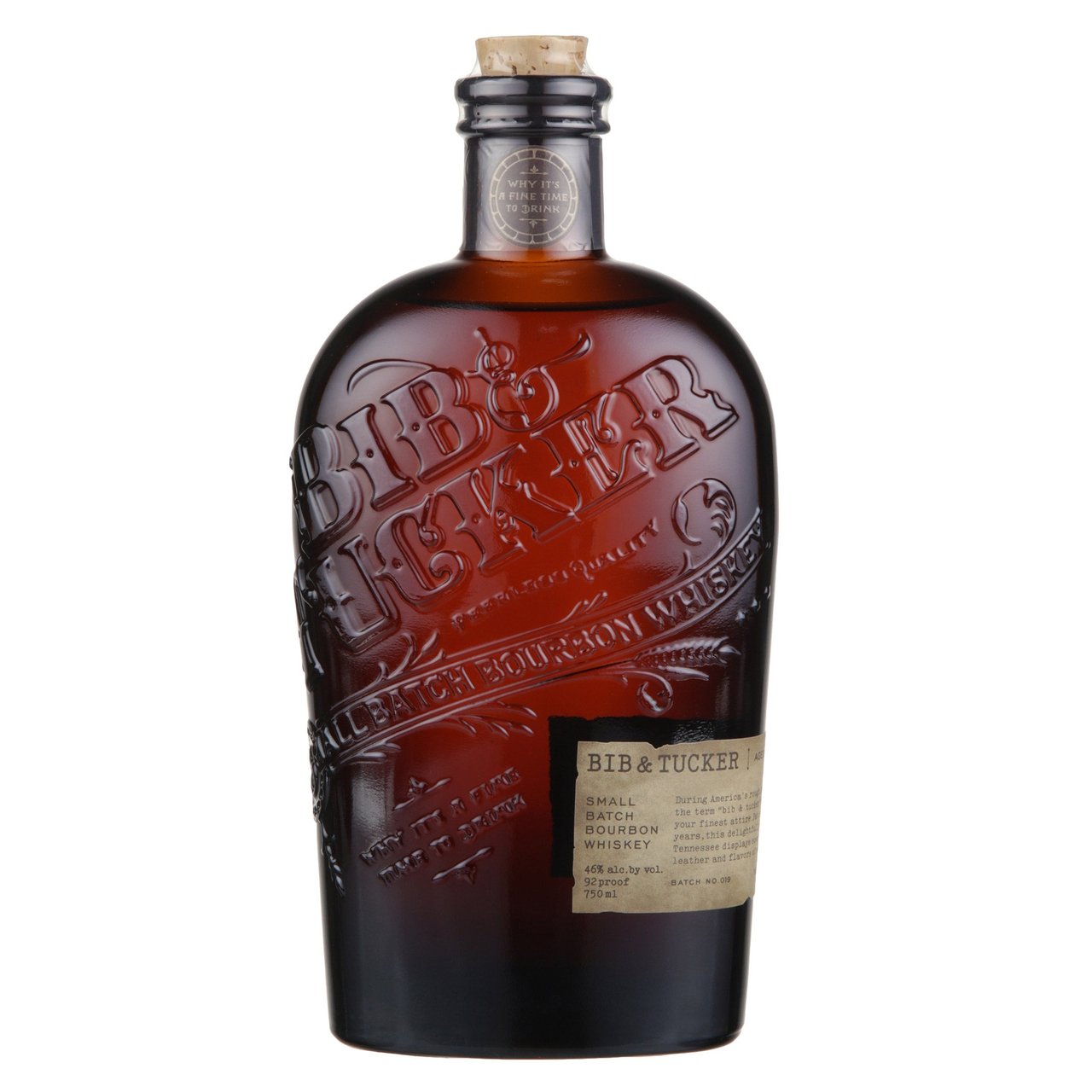Bib & Tucker 6 Year Old Small Batch Bourbon Whiskey 750ml - Image 1