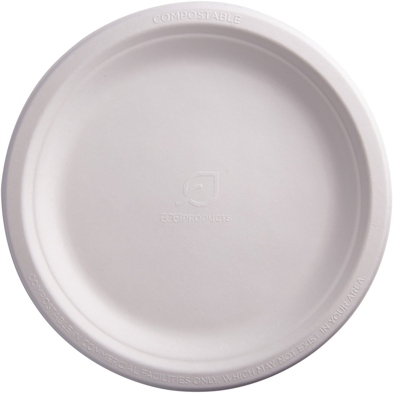 Eco-Products 9" Non-PFAS Plates ECOEPP013NFA 500CT - Image 1