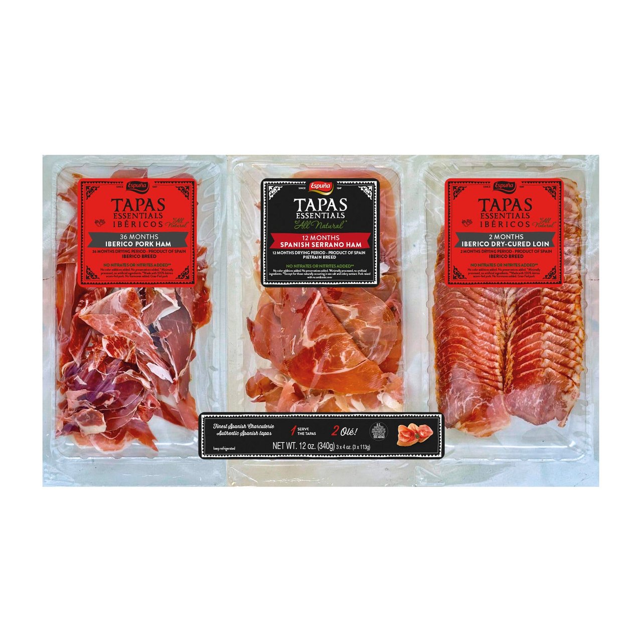 Espuña Hand Laid Tapas 3 Ct / 4 oz - Image 1