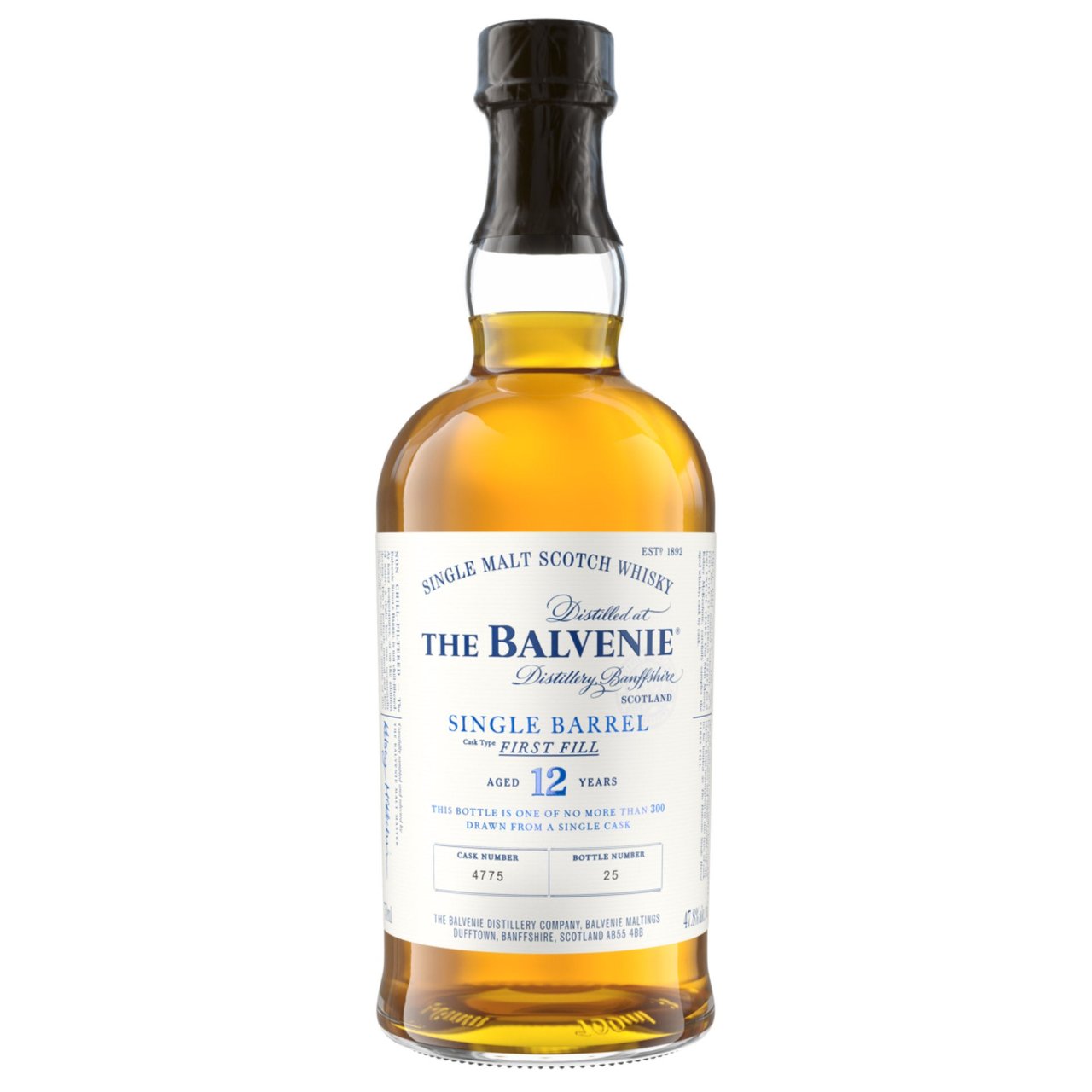 Balvenie 12-Year Single Barrel Scotch Whisky Scotland 750 ml - Image 1