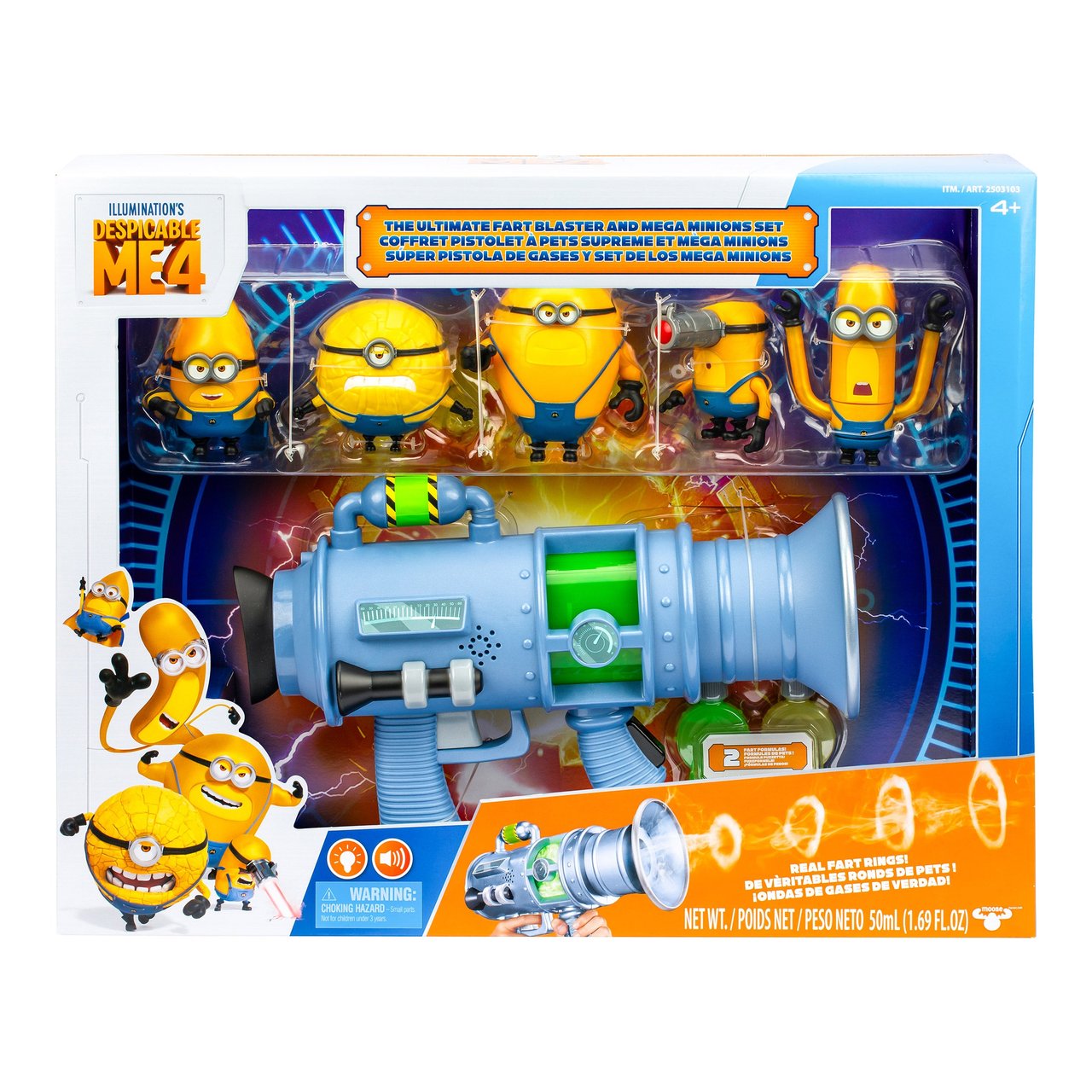 Despicable Me 4 Ultimate Fart Blaster & Mega Minions Set - Image 1