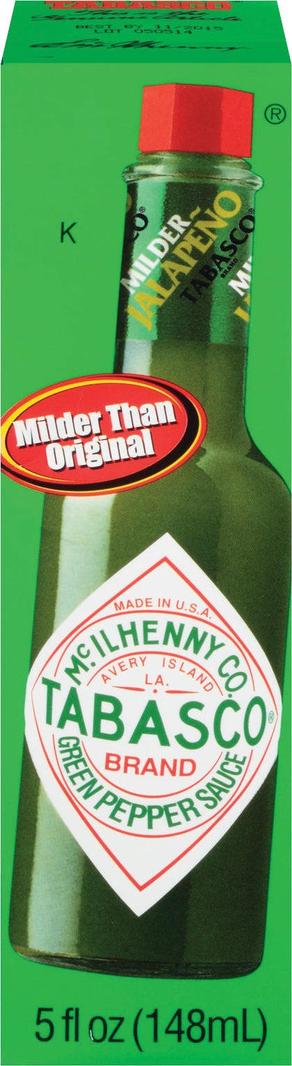 TABASCO Green Jalapeño Pepper Sauce, 5 fl oz, 2 ct