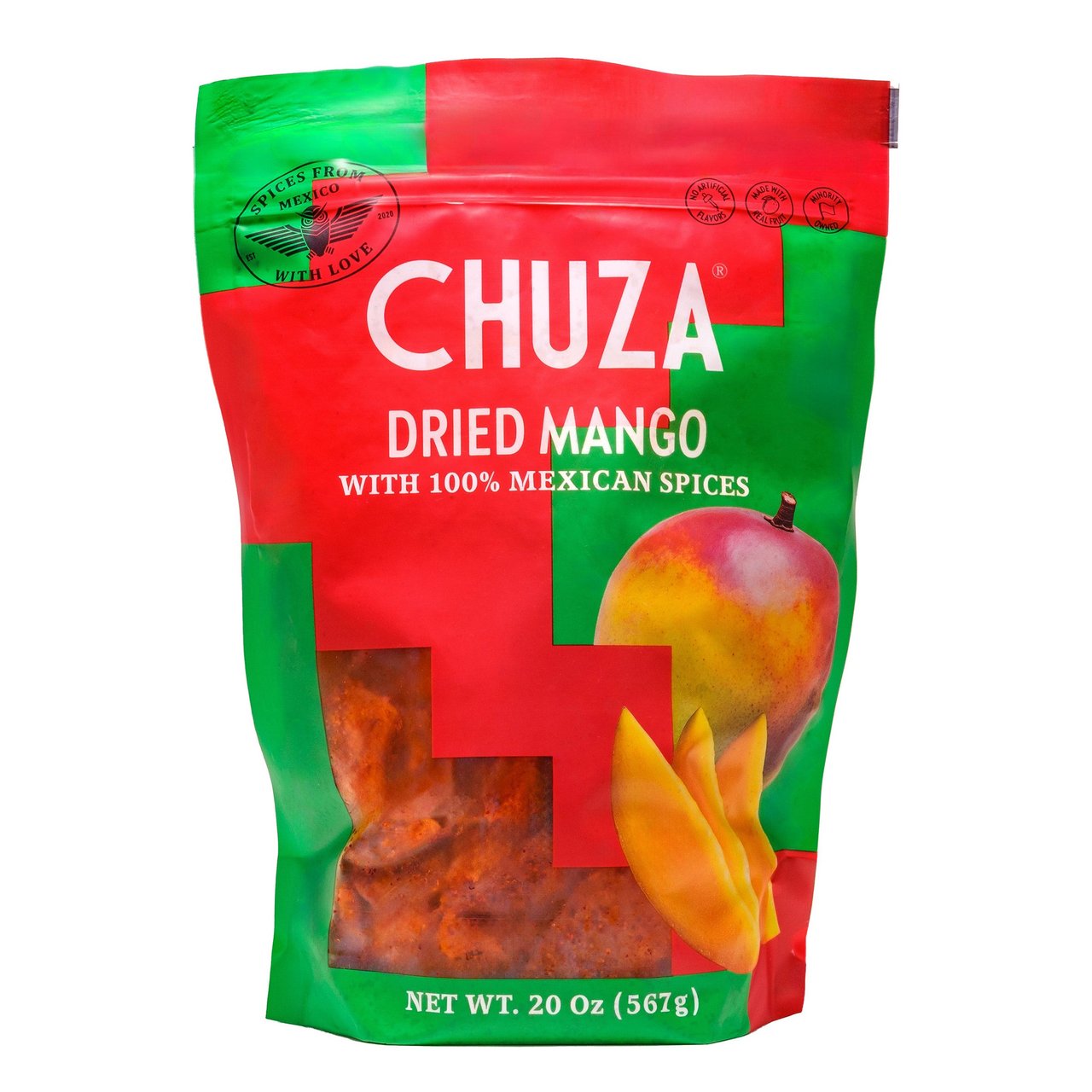 Chuza Dried Mango with Spice 20 Ounces - Image 1
