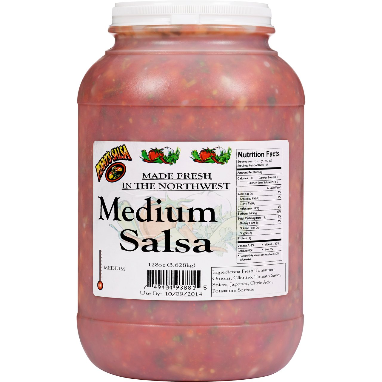 Penny's Fresh Salsa, Medium, 1 Gallon