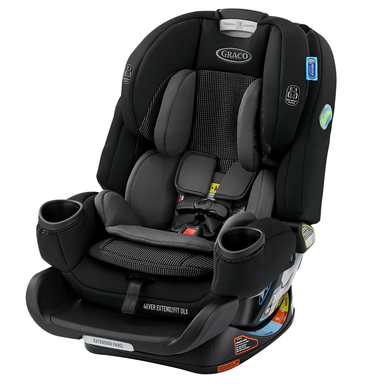 Graco 4Ever Extend2Fit DLX 4-in-1 Car Seat - Image 1