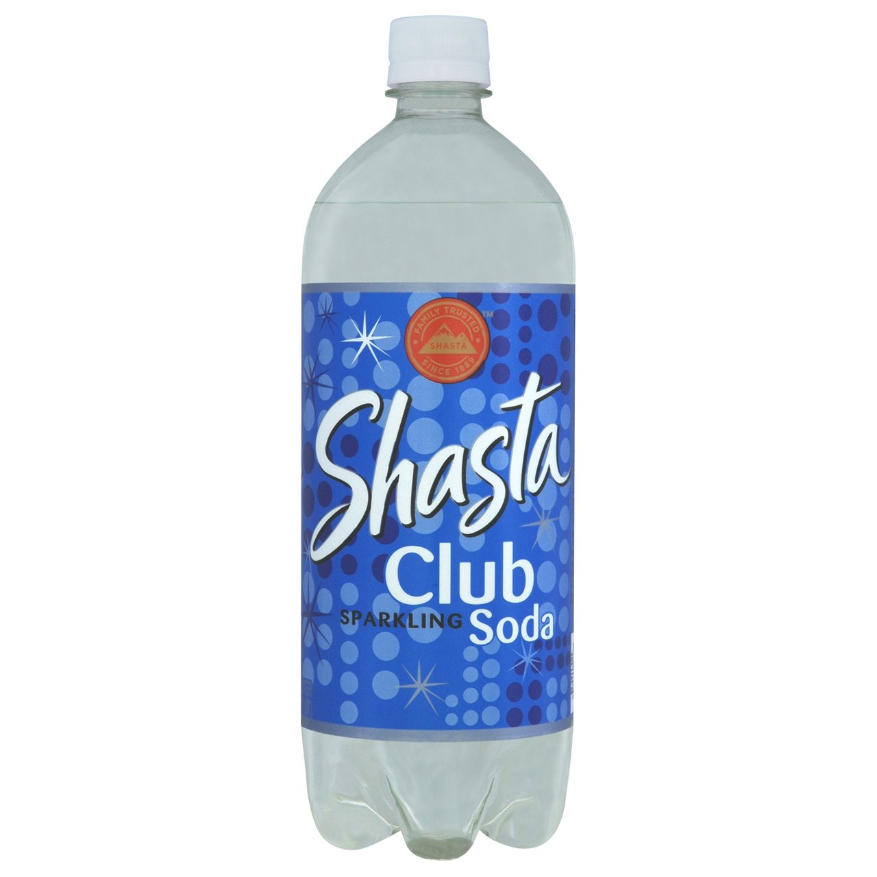 Shasta Club Soda, 1 Liter, 15 Count