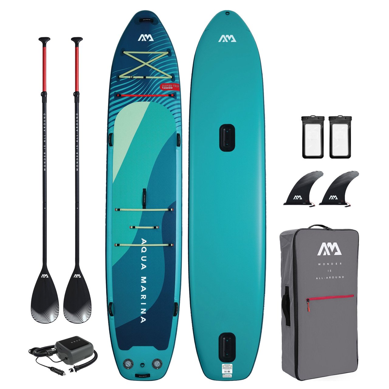 Aqua Marina Super Trip Tandem 14' Inflatable Stand-Up Paddleboard - Image 1