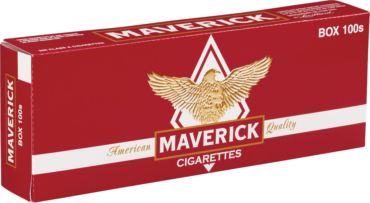 Maverick Non-Menthol 100s Box