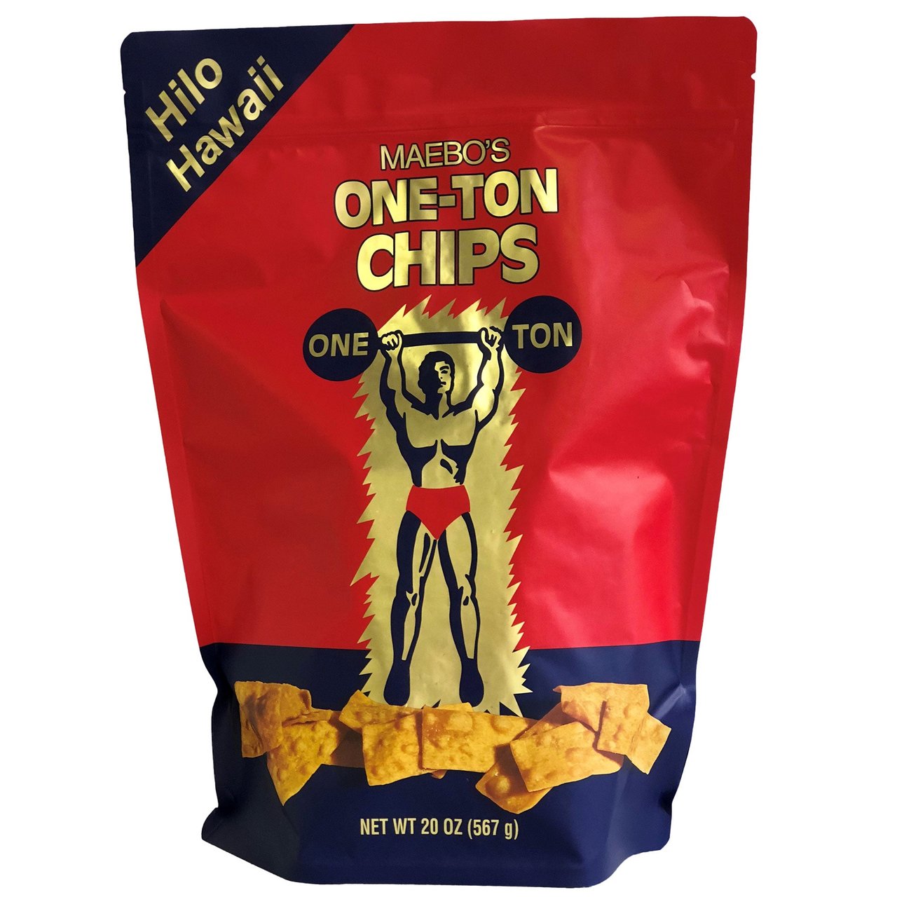 Maebo Noodle Factory One-Ton Chips 20 oz - Image 1